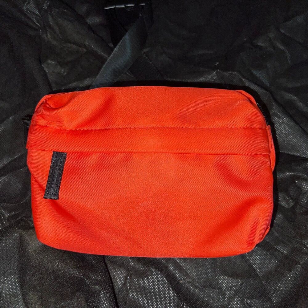 Vibrant Orange Red Belt Bag Crossbody Waist Pack Fanny Pack Minimalist